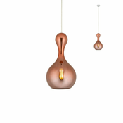 Redo 01-2260 - Luster na sajli LOB 1xE27/42W/230V, precnik 22 cm, bakar