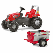 Rolly Toys Traktor sa prikolicom na pedale