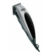 Wahl Wahl Homepro frizerski aparat, črn/srebrn, 10 dolžin, karbonska jeklena rezila, s škarjami, krtačo in oljem za nego.