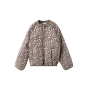 MANGO KIDS Prehodna jakna FLORA kremna/azur/rjava