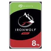 Seagate IronWolf 8 TB , SATA 6 Gb/s, 256 MB, 7200 tvrdi disk