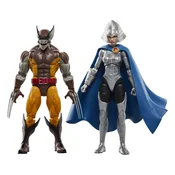 HASBRO Wolverine 50. obletnica Marvel Legends akcijska figura 2-paket Wolverine in Lilandra, (5000077788)