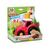 Bburago Jr. Pritisni in pojdi - traktor