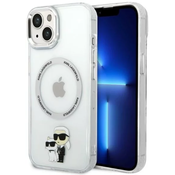 Karl Lagerfeld iPhone 14 Plus 6,7 hardcase transparent Iconic KarlChoupette Magsafe (KLHMP14MHNKCIT)
