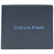 Calvin Klein Jeans BOLD BILLFOLD W/ COIN LV04D1156G Modra