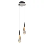 Opviq Luster 2817-2A, zlatno-crne boje
