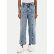 Guess Jeans Jeans hlače W6RA1H D5M4M Modra Wide Leg