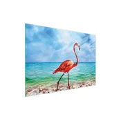 shumee STEKLENA DESKA ZA REZANJE 40x30 FLAMINGO