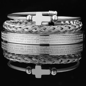 Zapestnice Alvara - Srebrna KP34358