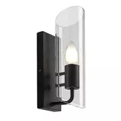 Rabalux Zidna lampa Teodoro, E14 1x12W, Crna