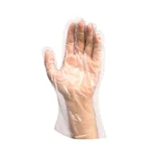Prozorne rokavice za enkratno uporabo (LDPE) `L` [100 kos]