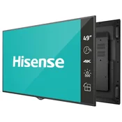 49 inca 49BM66AE 4K UHD 500 nita Digital Signage Display - 24/7 Operation