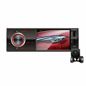 MANTA auto radio RS5502, kamera za vožnju unatrag, BT, 4, USB, 4x50W, ISO, HF