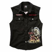 Moška srajca brez rokavov Iron Maiden - The Number Of The Beast - Vintage - BRANDIT - 61043-black