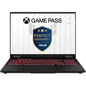 Gaming laptop ASUS - TUF A16 FA608UM-RV015, 16, FHD, Ryzen 7, 165Hz, RTX 5060