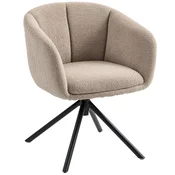 Homestar Fotelj 585x59x785 cm rjave barve
