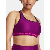 Under Armour Nedrček Crossback Mid Bra-PPL M