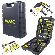 WMC TOOLS Komplet orodja s izvijačem in bitki 59 kosov s kovčkom