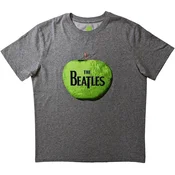 The Beatles Apple Logo Grey L Majica