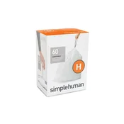 SimpleHuman CW0258 Vreča za smeti tipa H, polnjenje (60 kos)