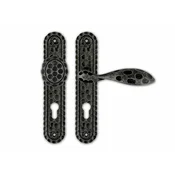 K914 Rustikalna kljuka + GU-ĽA leva 72mm vložek Fiksna leva Desna