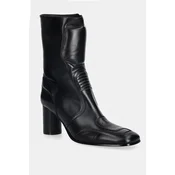 Usnjeni gležnarji MM6 Maison Margiela