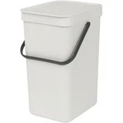 Brabantia Zabojnik za ločevanje odpadkov 16 L - Light Grey