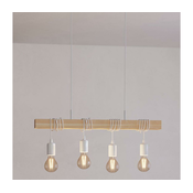 Eglo 43704 - Lestenec na vrvici TOWNSHEND 4xE27/60W/230V - FSC certifikat