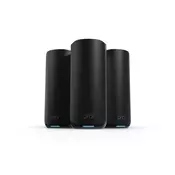 Netgear RBE873B BE21000 Mesh WiFi 7 System Black  3-pack
