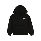 Nike Sportswear Majica Club Fleece  črna / bela