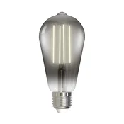 LUUMR Smart LED ST64 siva E27 4,9 W Philips Hue ZigBee - Steklo
