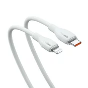 Baseus BASEUS Kabel USB-C › MFI QC PD 20W 2m Elastic Bijeli, (6932172634254)