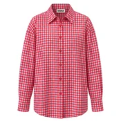 KAVAZI Bluza češnjevo rdeča/bela