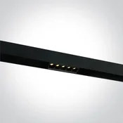 LINEARNA LED SVJETILJKA MAGNET 12W/48V/3000K/840lm CRNA