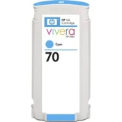 Tinta HP cyan 70