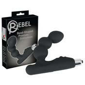 Pobunjenik - gömbös vibrator za prostatu (crni)