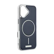 Maska za iPhone 17 6.3 tamno plava Magsafe Urban Leather