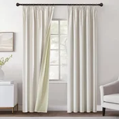 MIULEE – zatemnitvene zavese 140 x 145 cm - 2 kosa