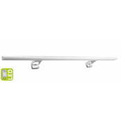 Svetilka LED PANDORA, 15 W, 808 x 15 x 112 mm, kromasta - Kromasta - IP44 - 24 - 11.20 - Aluminij – plastika - 230 V - Sapho - 80.80 - Sodoben kvadraten - 808x15x112mm - 1.50 - LED - 15,00