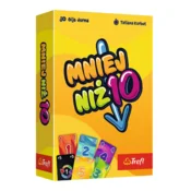 slomart Družabna igra MENEJ KOT 10 - Trefl