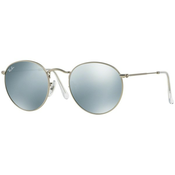 Ray-Ban Round Flash Lenses RB3447 019/30 Srebrni/Srebrni