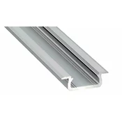 shumee ALUMINIJASTI SREBRNI PROFIL TIP Z 2m + MLEČNI SEBUNAR