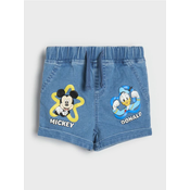 Sinsay - Teksas šorts Mickey Mouse - plavi džins