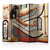 Paravan u 5 dijelova - Egyptian motif II [Room Dividers] 225x172