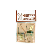 Ostatní Mišolovka EURO tools 150111 Wooden mousetrap, 2 pcs, blister