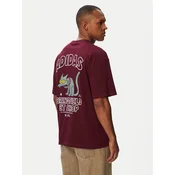 adidas Majica Snowball Graphic LG5065 Bordo rdeča Oversize