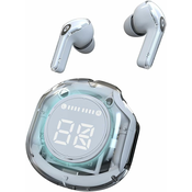 Dardanar Brezžične ušesne slušalke Bluetooth 5.3 LED zaslon za napajanje, (21173832)