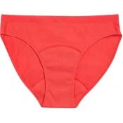 Teen Bikini menstrualne hlačke Medium Flow svetlo rdeče - M