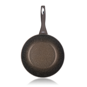 WOK 28x7,8cm/3mm nelepljiva ponev PREMIUM temno rjava