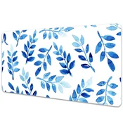 Decormat Namizna podloga Blue watercolor 100x50 cm